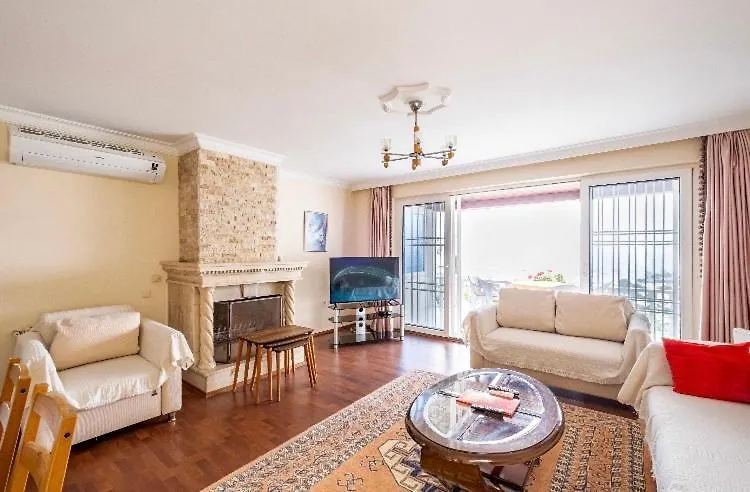 Bodrum Burcu Villa , Magnificent Sea View, Cozy, Free Otopark, Free Wifi 0*,