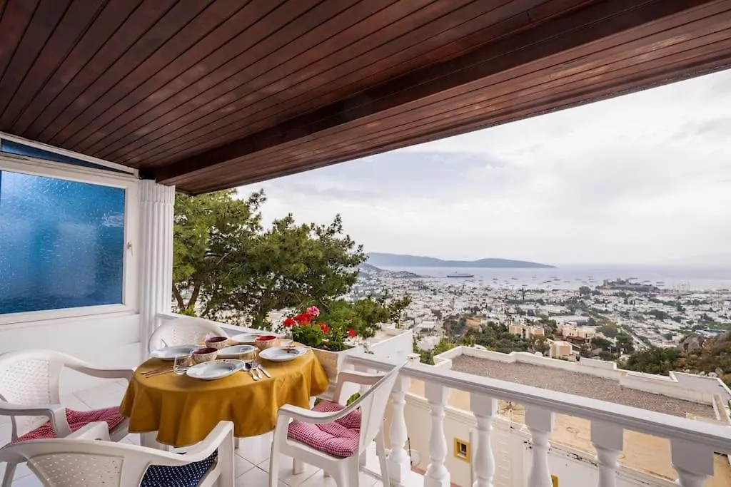 Bodrum Burcu Villa , Magnificent Sea View, Cozy, Free Otopark, Free Wifi