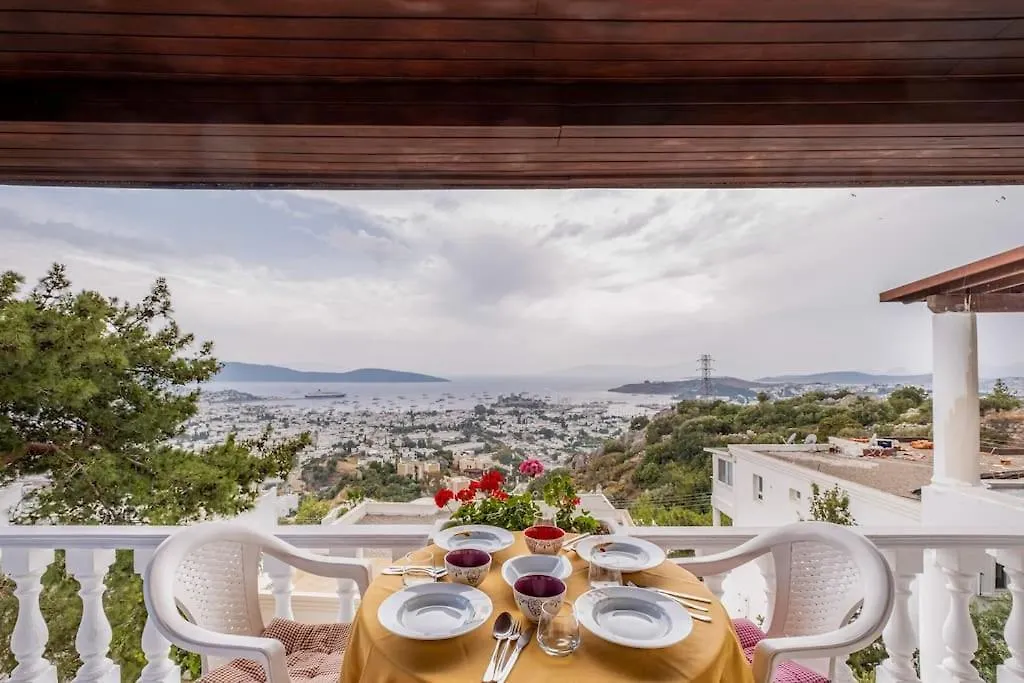 Bodrum Burcu Villa , Magnificent Sea View, Cozy, Free Otopark, Free Wifi